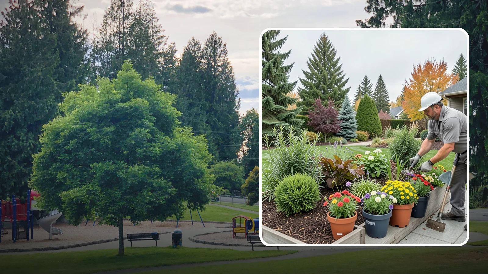 Container Gardening in Bonney Lake, Pierce County, WA - Designed container plantings that bring color and greenery to patios, entries, and small spaces.