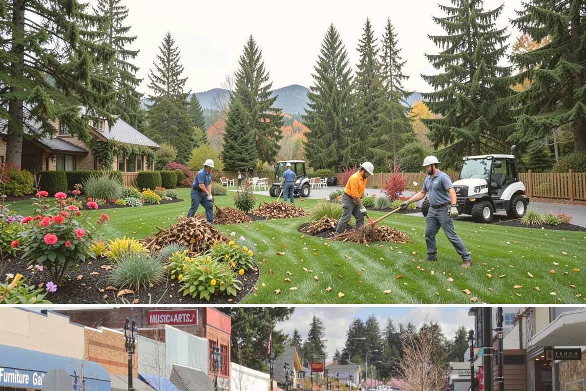 Container Gardening in Bothell, King County, WA - Refreshed seasonally - cool-season plantings in spring and fall, warm-season in summer.