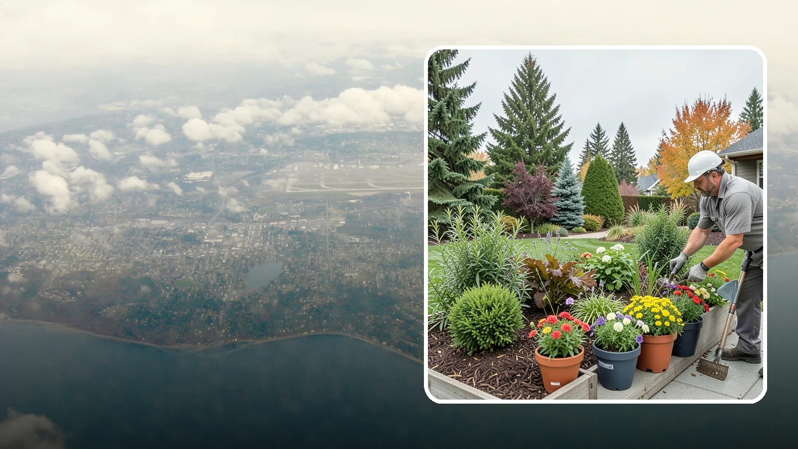 Container Gardening in Burien, King County, WA - Designed container plantings that bring color and greenery to patios, entries, and small spaces.