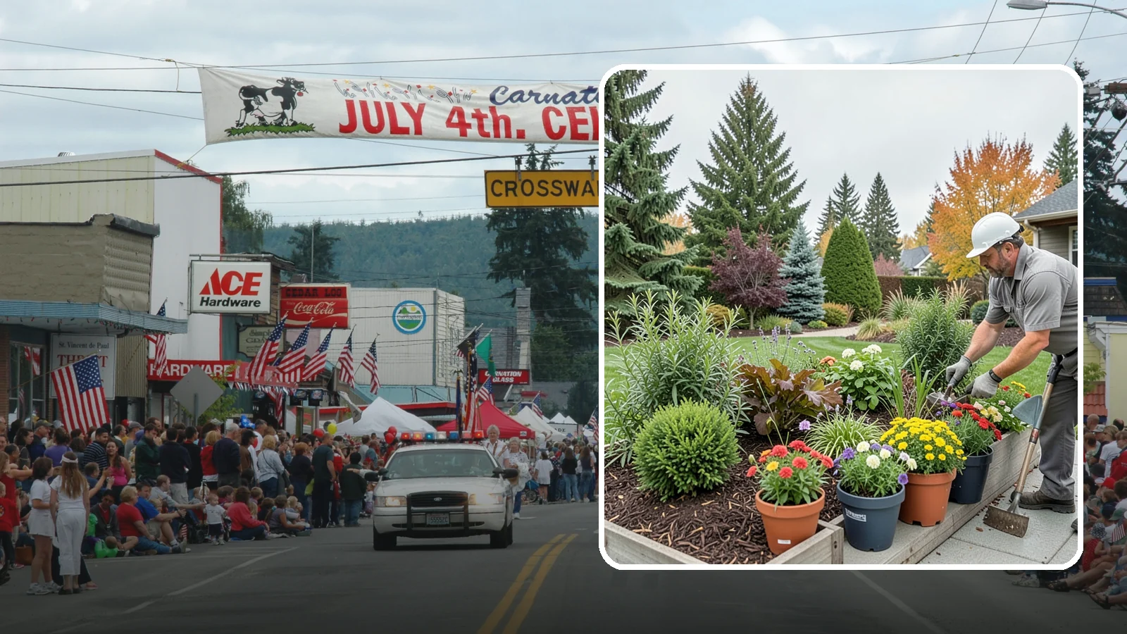Container Gardening in Carnation, King County, WA - Designed container plantings that bring color and greenery to patios, entries, and small spaces.