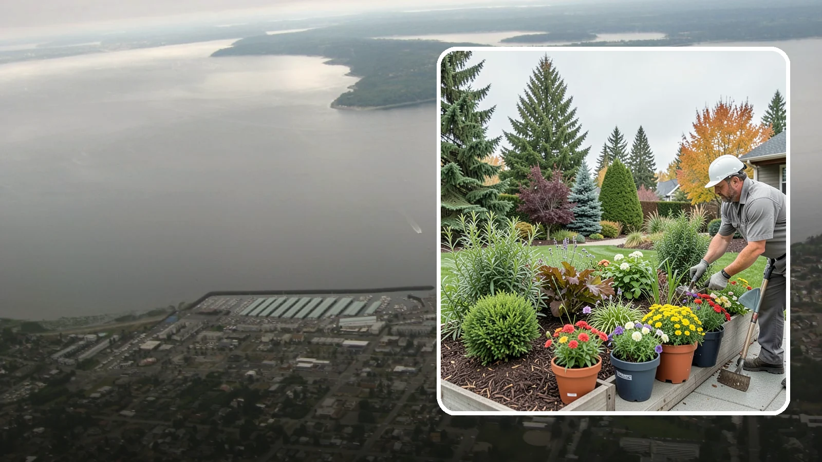 Container Gardening in Des Moines, King County, WA - Designed container plantings that bring color and greenery to patios, entries, and small spaces.