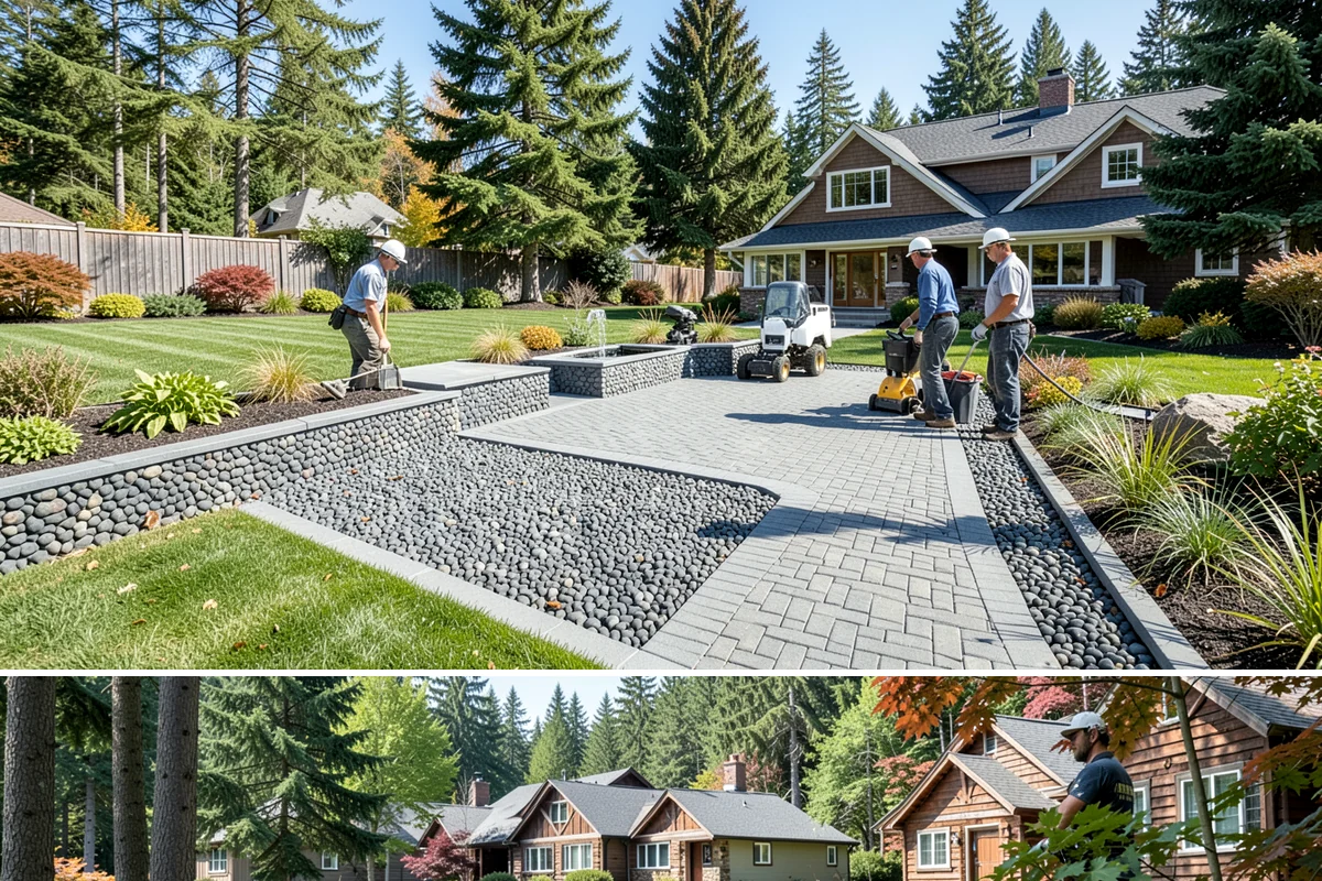 Container Gardening in Edgewood, Pierce County, WA - Refreshed seasonally - cool-season plantings in spring and fall, warm-season in summer.