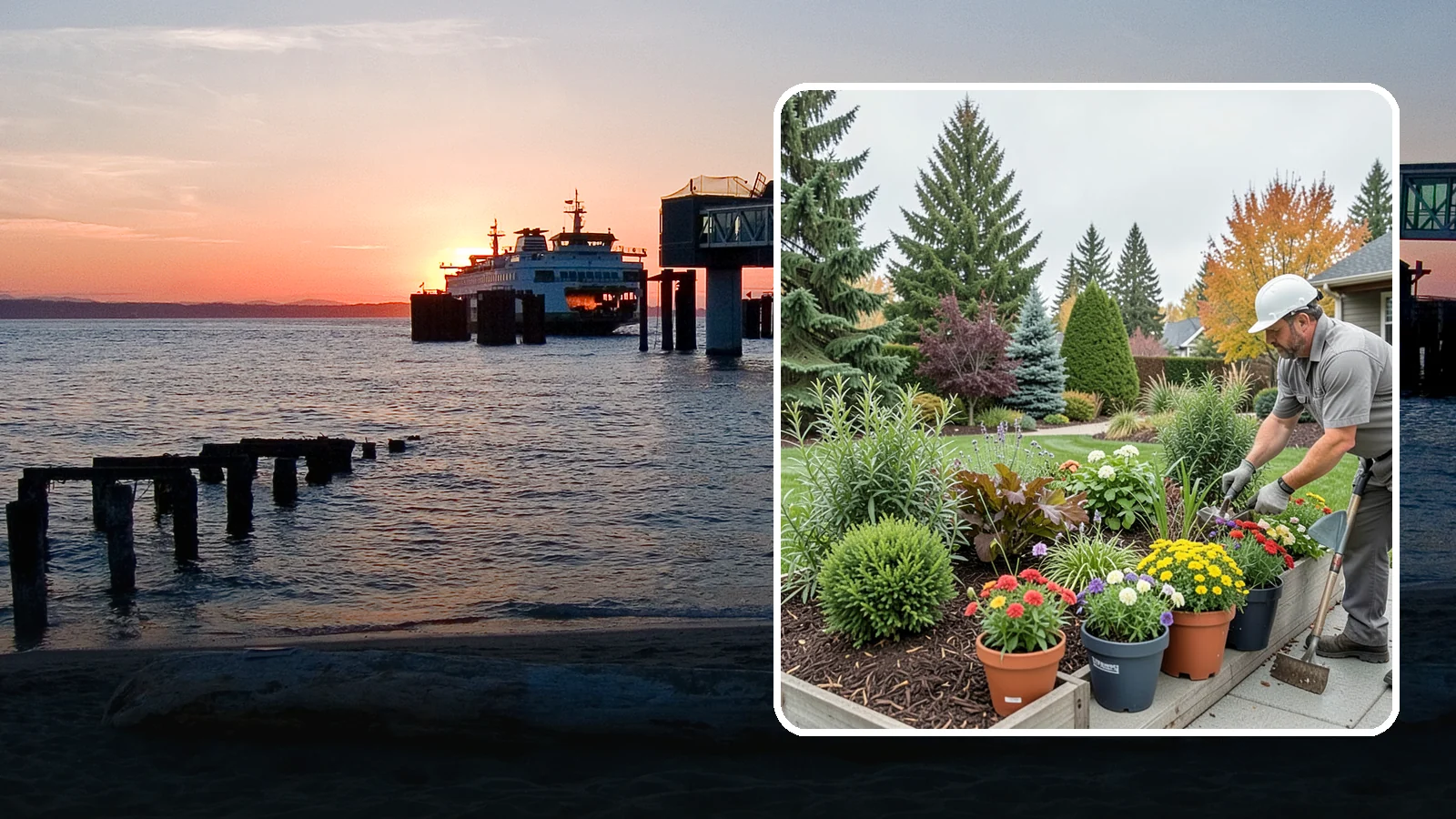 Container Gardening in Edmonds, Snohomish County, WA - Designed container plantings that bring color and greenery to patios, entries, and small spaces.