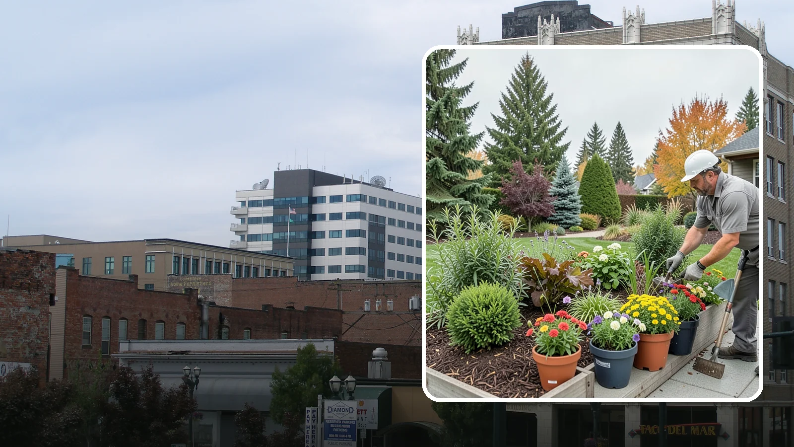 Container Gardening in Everett, Snohomish County, WA - Designed container plantings that bring color and greenery to patios, entries, and small spaces.