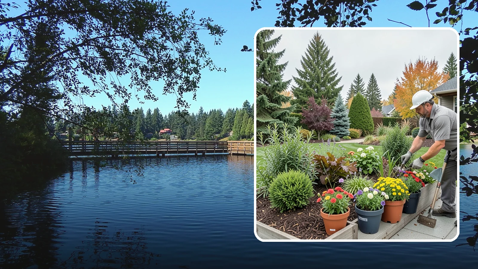 Container Gardening in Federal Way, King County, WA - Designed container plantings that bring color and greenery to patios, entries, and small spaces.