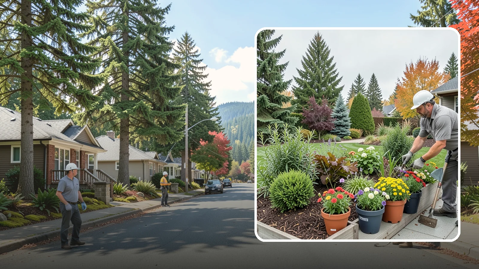 Container Gardening in Hunts Point, King County, WA - Designed container plantings that bring color and greenery to patios, entries, and small spaces.