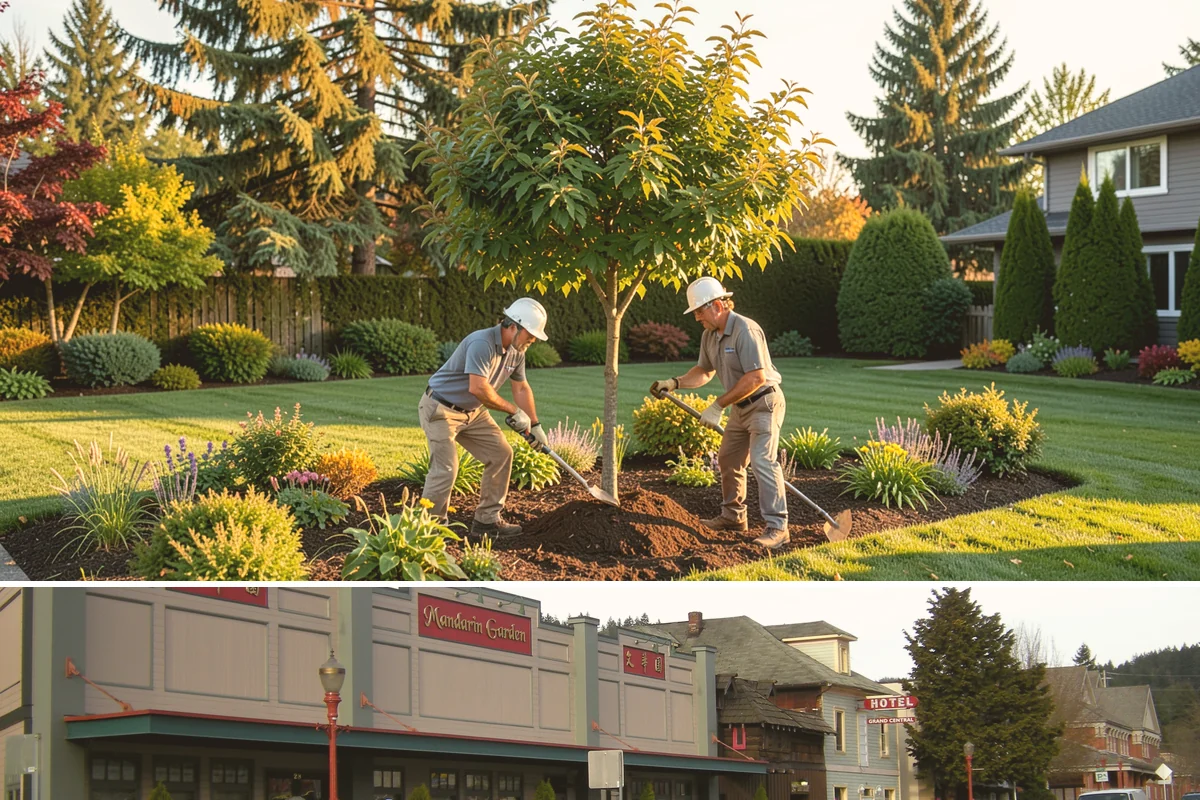 Container Gardening in Issaquah, King County, WA - Refreshed seasonally - cool-season plantings in spring and fall, warm-season in summer.