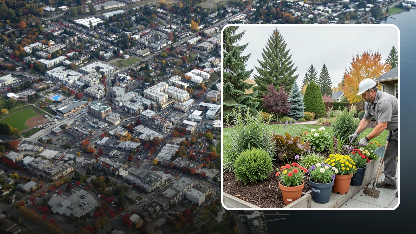 Container Gardening in Kirkland, King County, WA - Designed container plantings that bring color and greenery to patios, entries, and small spaces.