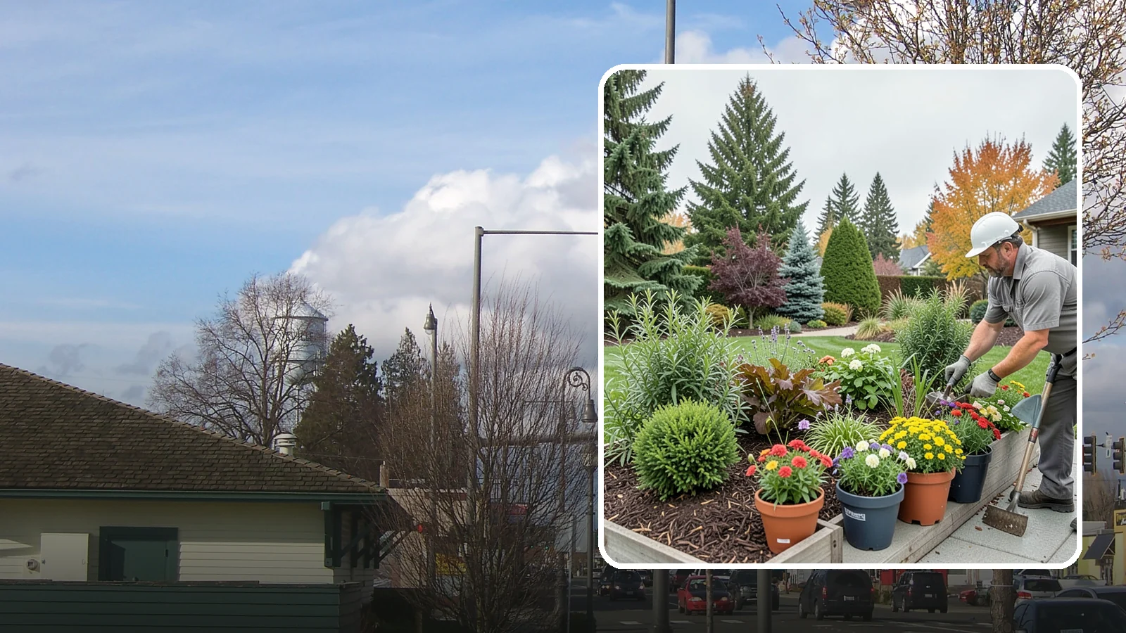Container Gardening in Marysville, Snohomish County, WA - Designed container plantings that bring color and greenery to patios, entries, and small spaces.