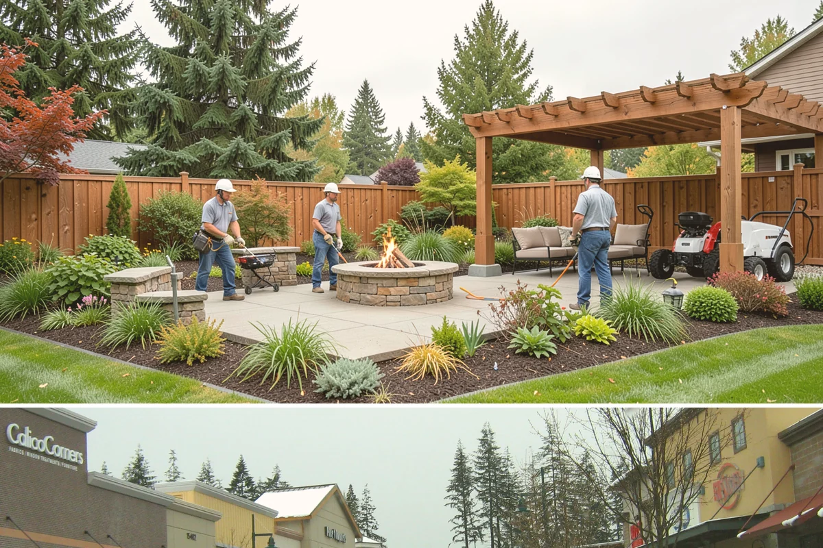 Container Gardening in Mill Creek, Snohomish County, WA - Refreshed seasonally - cool-season plantings in spring and fall, warm-season in summer.
