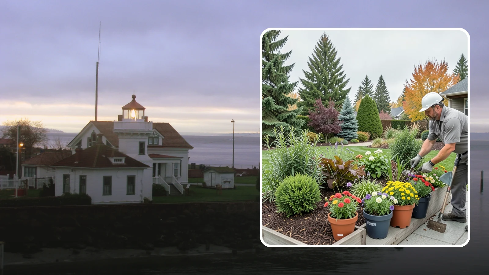 Container Gardening in Mukilteo, Snohomish County, WA - Designed container plantings that bring color and greenery to patios, entries, and small spaces.