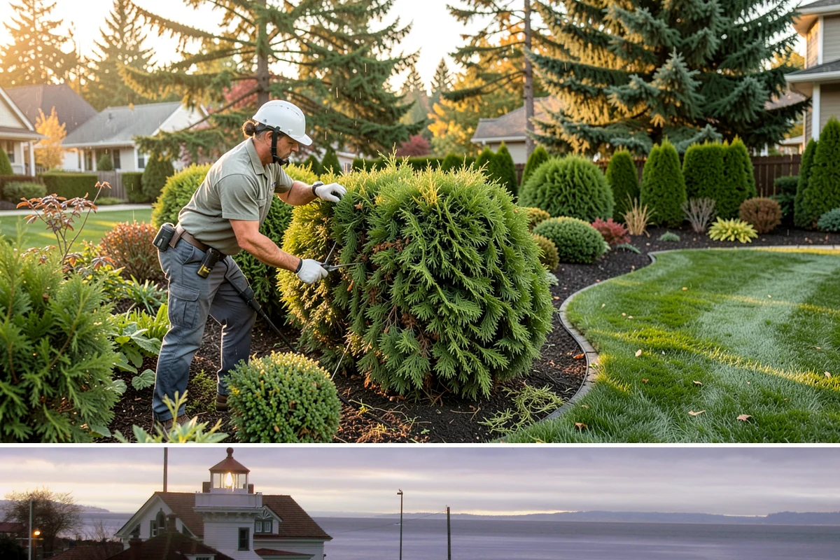 Container Gardening in Mukilteo, Snohomish County, WA - Refreshed seasonally - cool-season plantings in spring and fall, warm-season in summer.