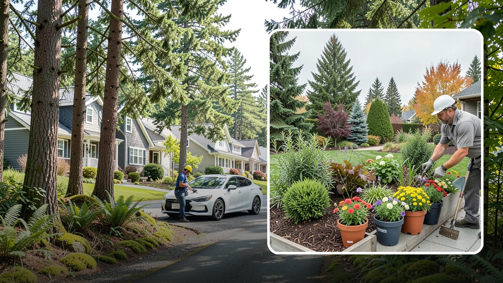 Container Gardening in Normandy Park, King County, WA - Designed container plantings that bring color and greenery to patios, entries, and small spaces.