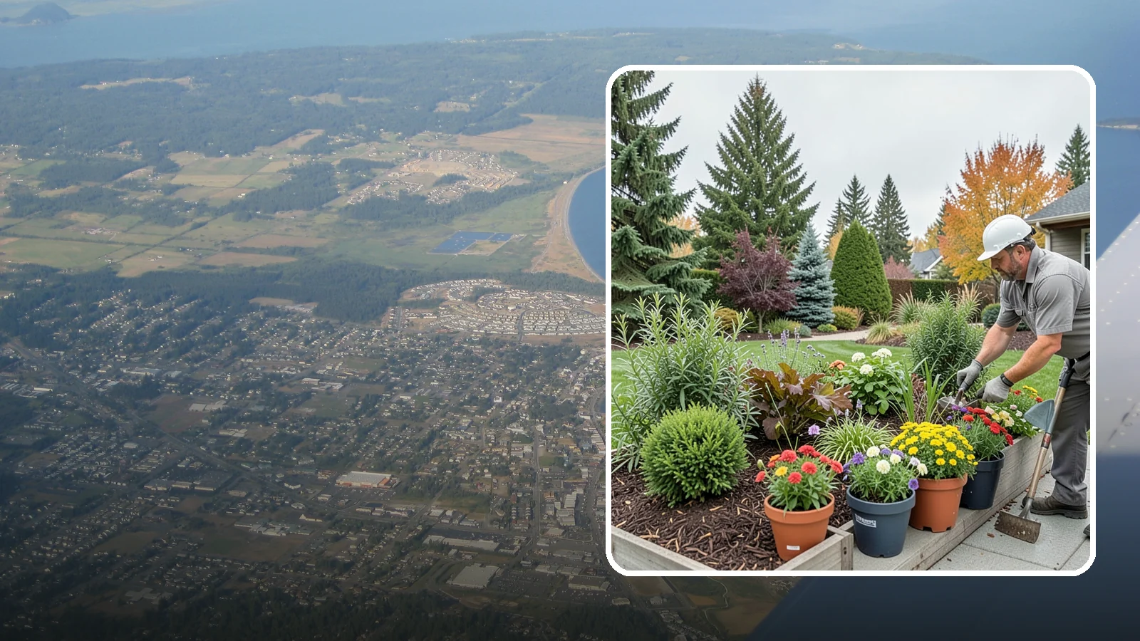 Container Gardening in Oak Harbor, Island County, WA - Designed container plantings that bring color and greenery to patios, entries, and small spaces.