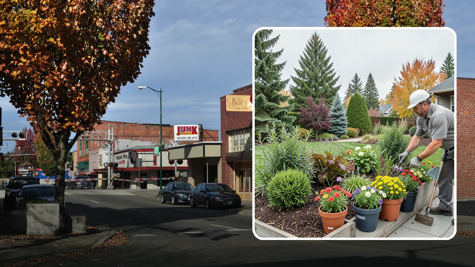 Container Gardening in Puyallup, Pierce County, WA - Designed container plantings that bring color and greenery to patios, entries, and small spaces.