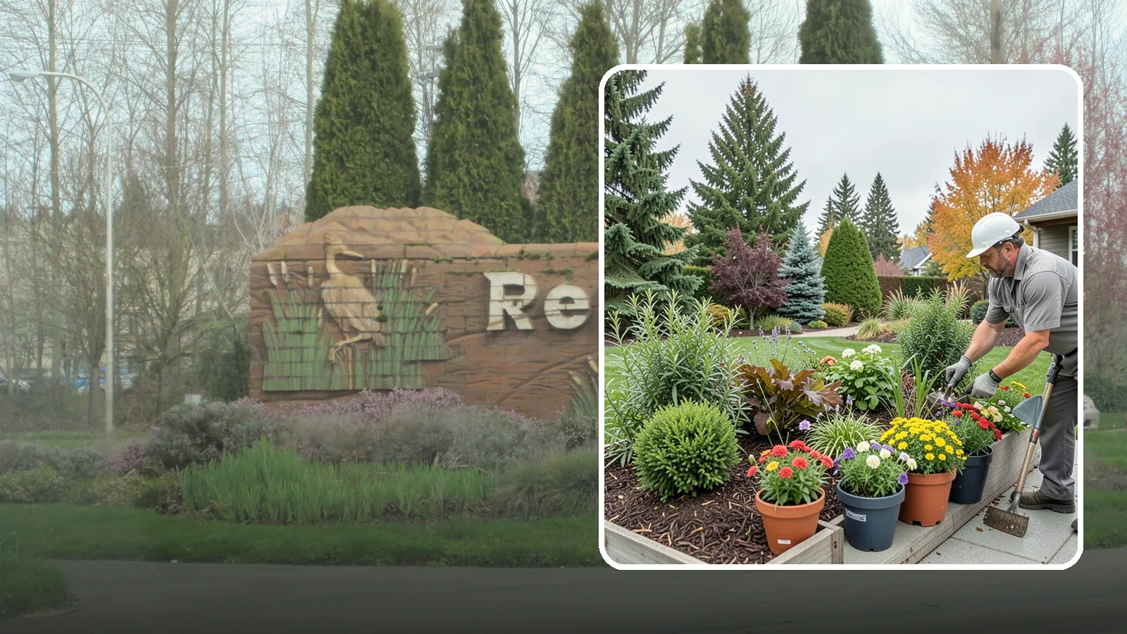 Container Gardening in Renton, King County, WA - Designed container plantings that bring color and greenery to patios, entries, and small spaces.