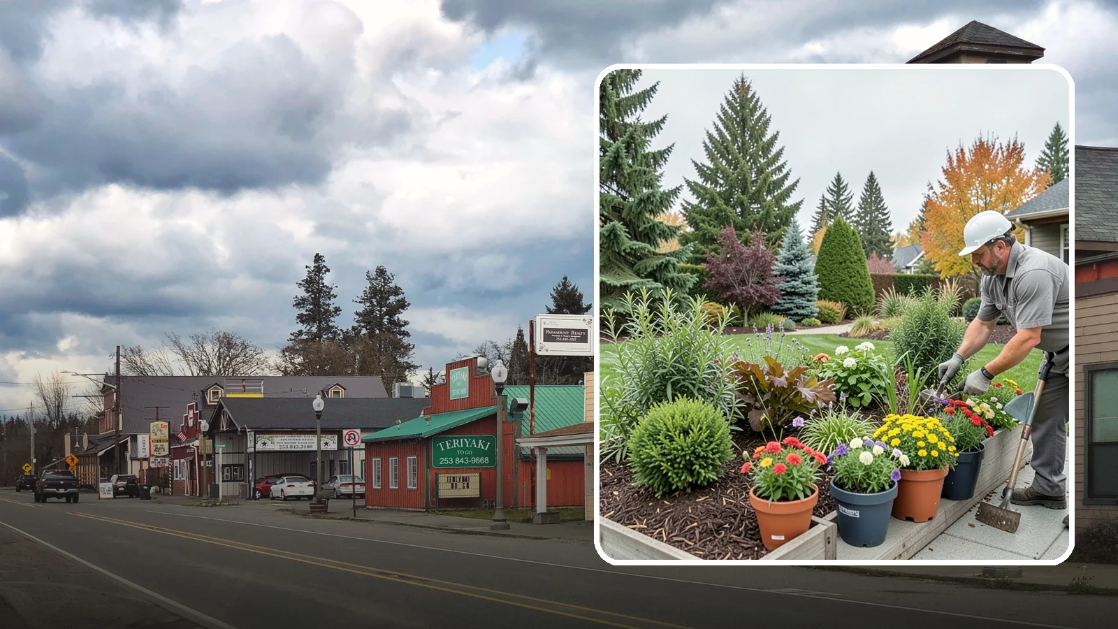 Container Gardening in Roy, Pierce County, WA - Designed container plantings that bring color and greenery to patios, entries, and small spaces.