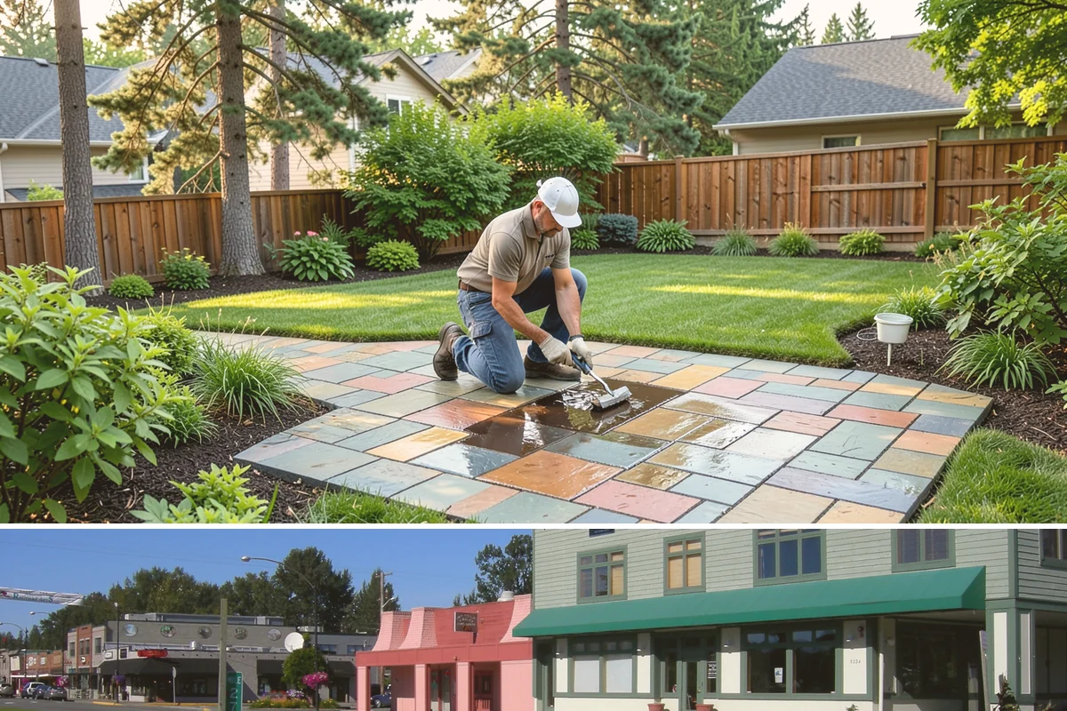 Container Gardening in Snoqualmie, King County, WA - Refreshed seasonally - cool-season plantings in spring and fall, warm-season in summer.
