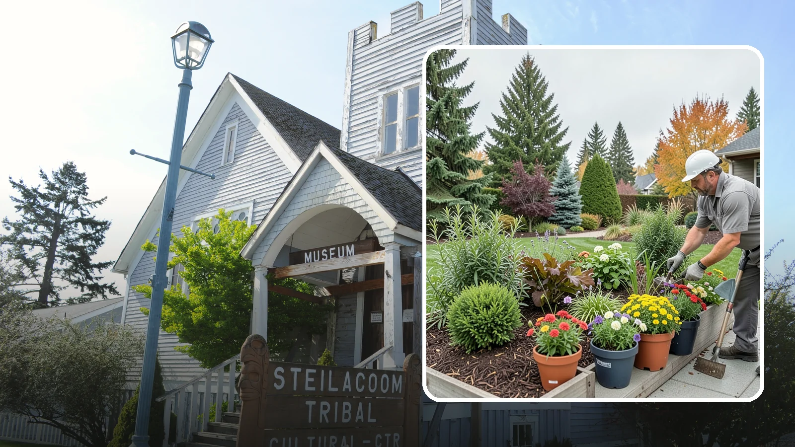 Container Gardening in Steilacoom, Pierce County, WA - Designed container plantings that bring color and greenery to patios, entries, and small spaces.