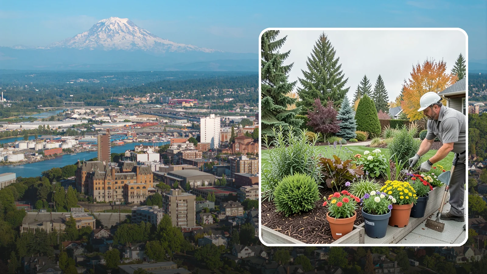 Container Gardening in Tacoma, Pierce County, WA - Designed container plantings that bring color and greenery to patios, entries, and small spaces.