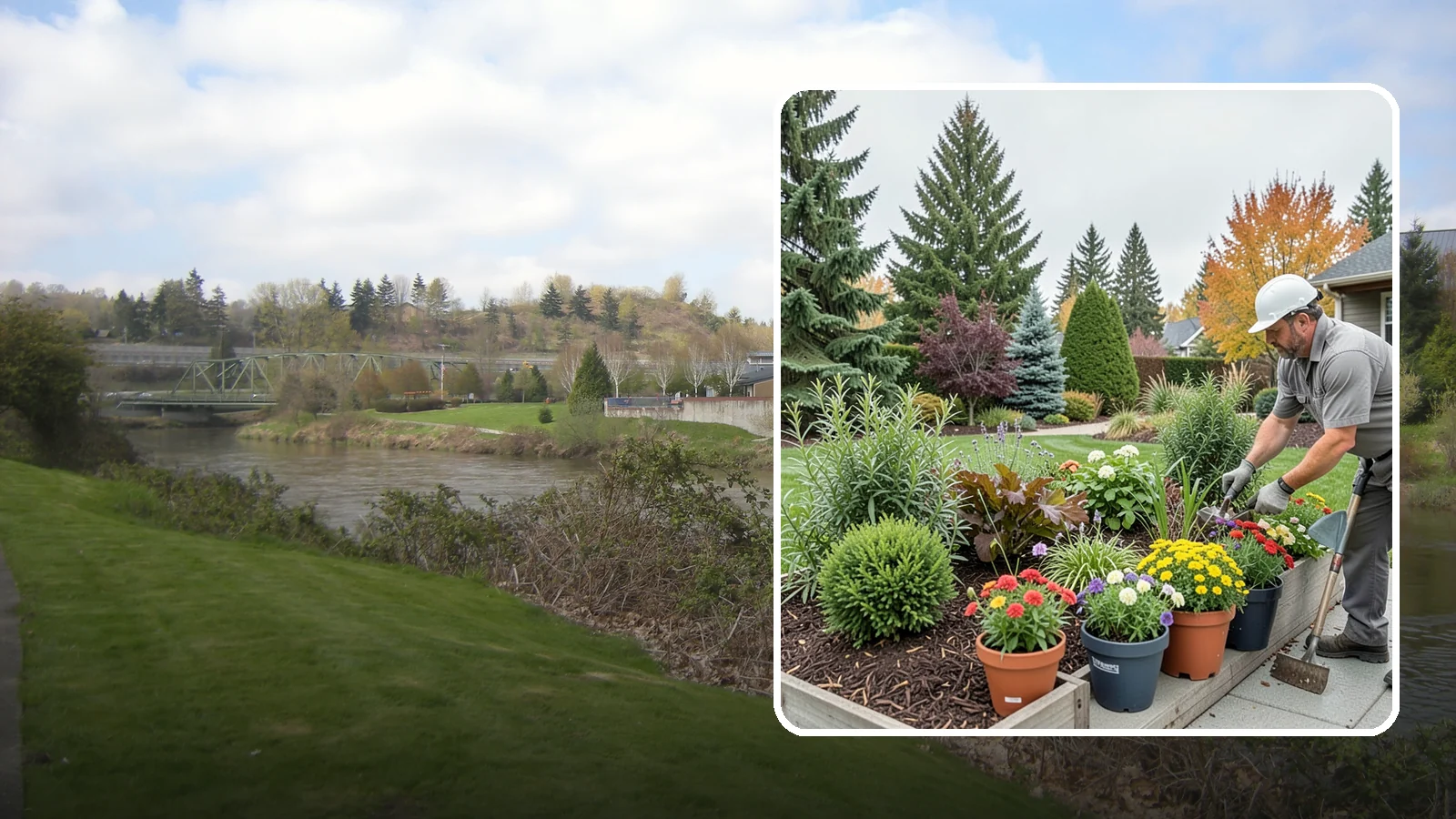 Container Gardening in Tukwila, King County, WA - Designed container plantings that bring color and greenery to patios, entries, and small spaces.