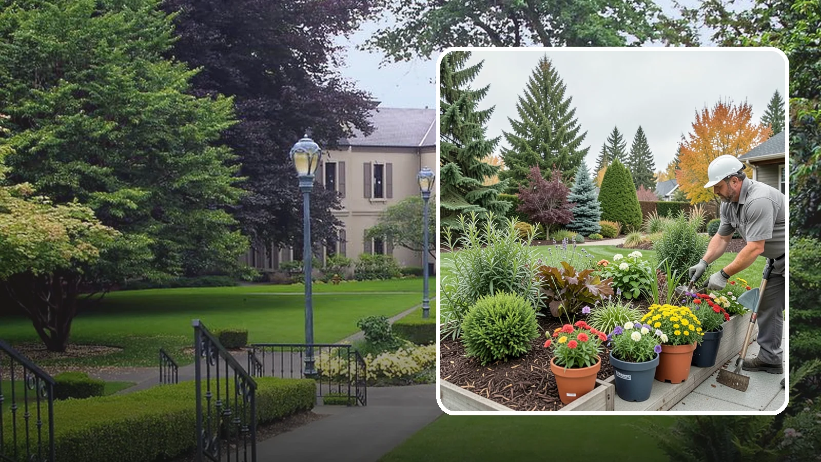 Container Gardening in Woodinville, King County, WA - Designed container plantings that bring color and greenery to patios, entries, and small spaces.