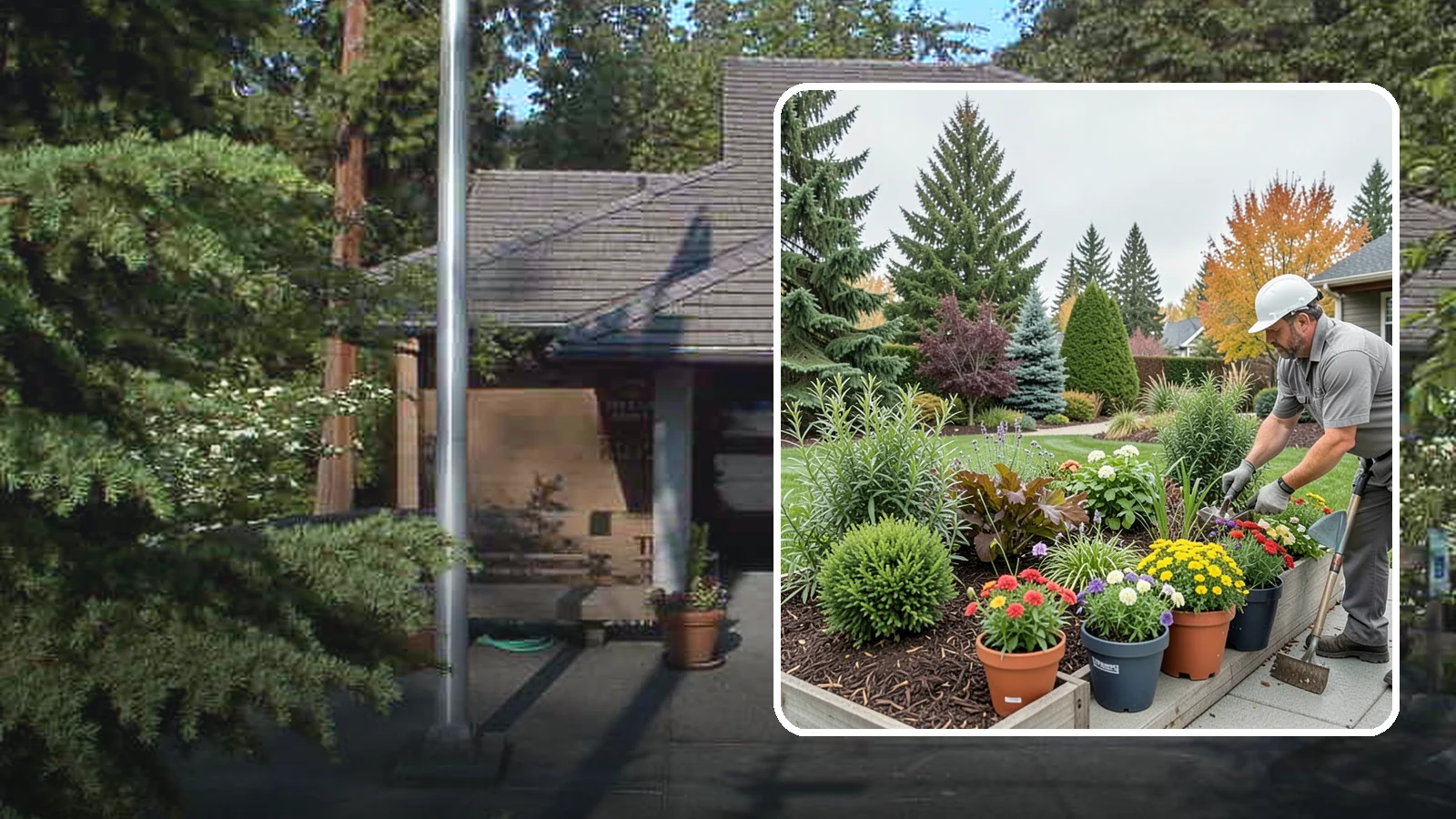 Container Gardening in Yarrow Point, King County, WA - Designed container plantings that bring color and greenery to patios, entries, and small spaces.