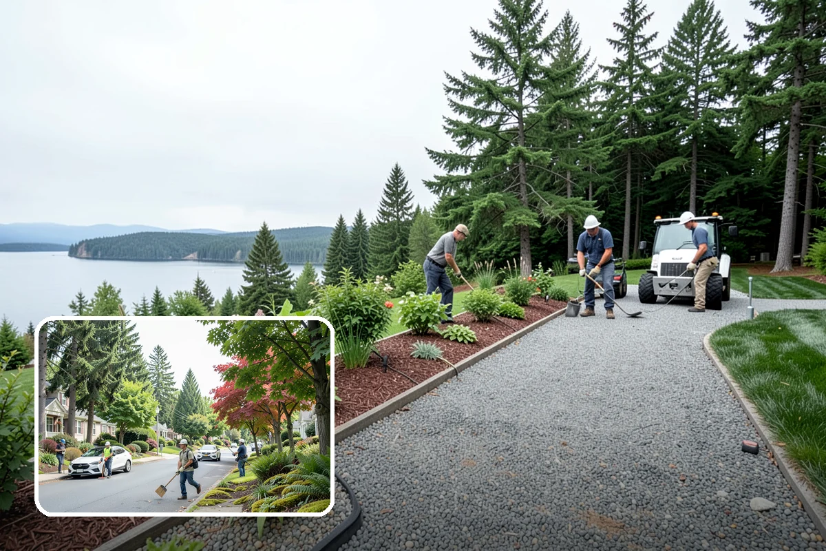 Core Aeration in Beaux Arts Village, King County, WA - Deepest relief from compaction