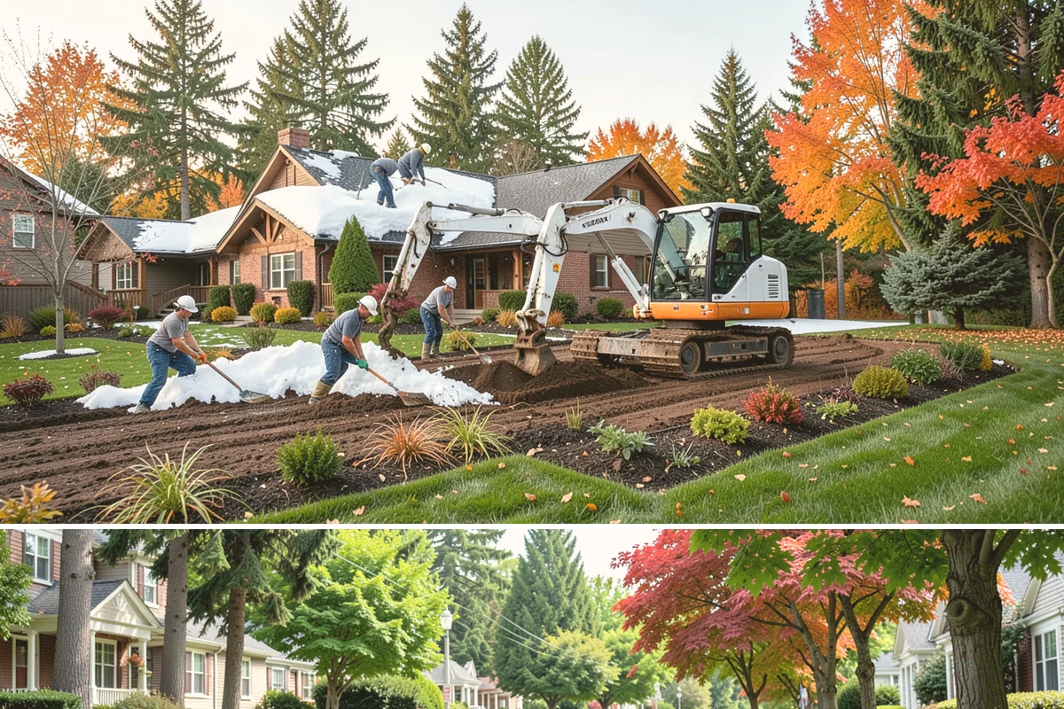 Core Aeration in Beaux Arts Village, King County, WA - Ideal in early fall