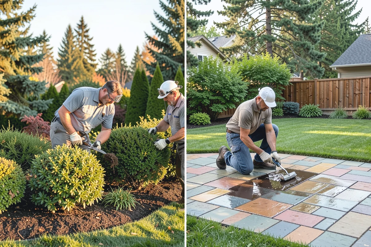 Core Aeration in Buckley, Pierce County, WA - Water the lawn lightly beforehand for clean plug removal