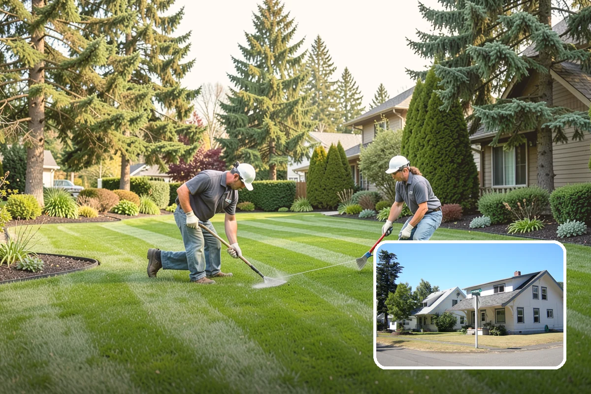 Core Aeration in DuPont, Pierce County, WA - Deepest relief from compaction