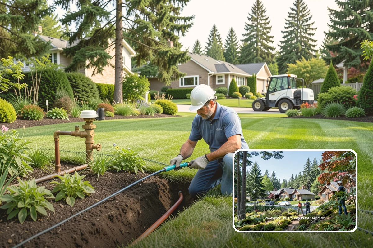 Core Aeration in Edgewood, Pierce County, WA - Deepest relief from compaction