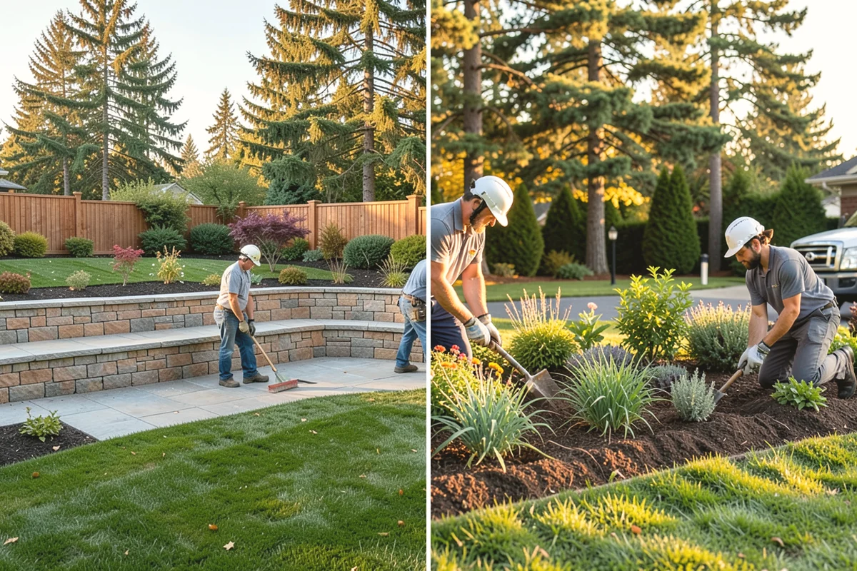 Core Aeration in Edgewood, Pierce County, WA - Water the lawn lightly beforehand for clean plug removal