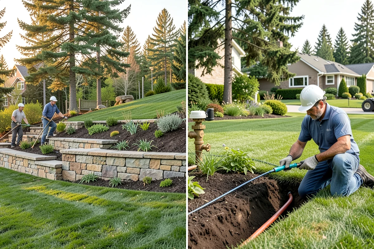 Core Aeration in Federal Way, King County, WA - Water the lawn lightly beforehand for clean plug removal