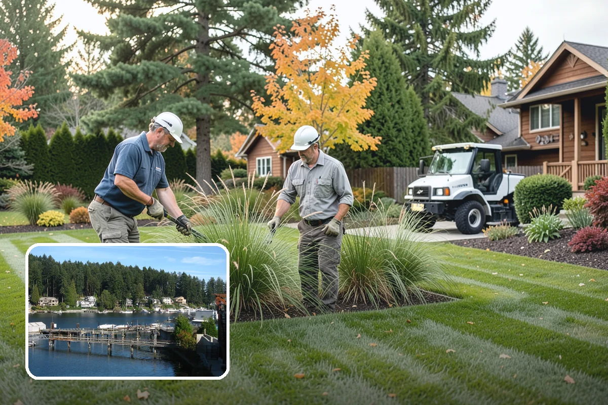 Core Aeration in Gig Harbor, Pierce County, WA - Deepest relief from compaction