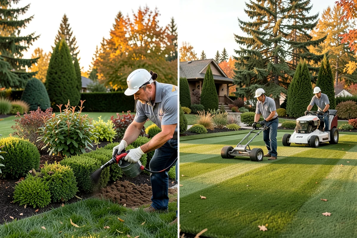 Core Aeration in Gig Harbor, Pierce County, WA - Water the lawn lightly beforehand for clean plug removal