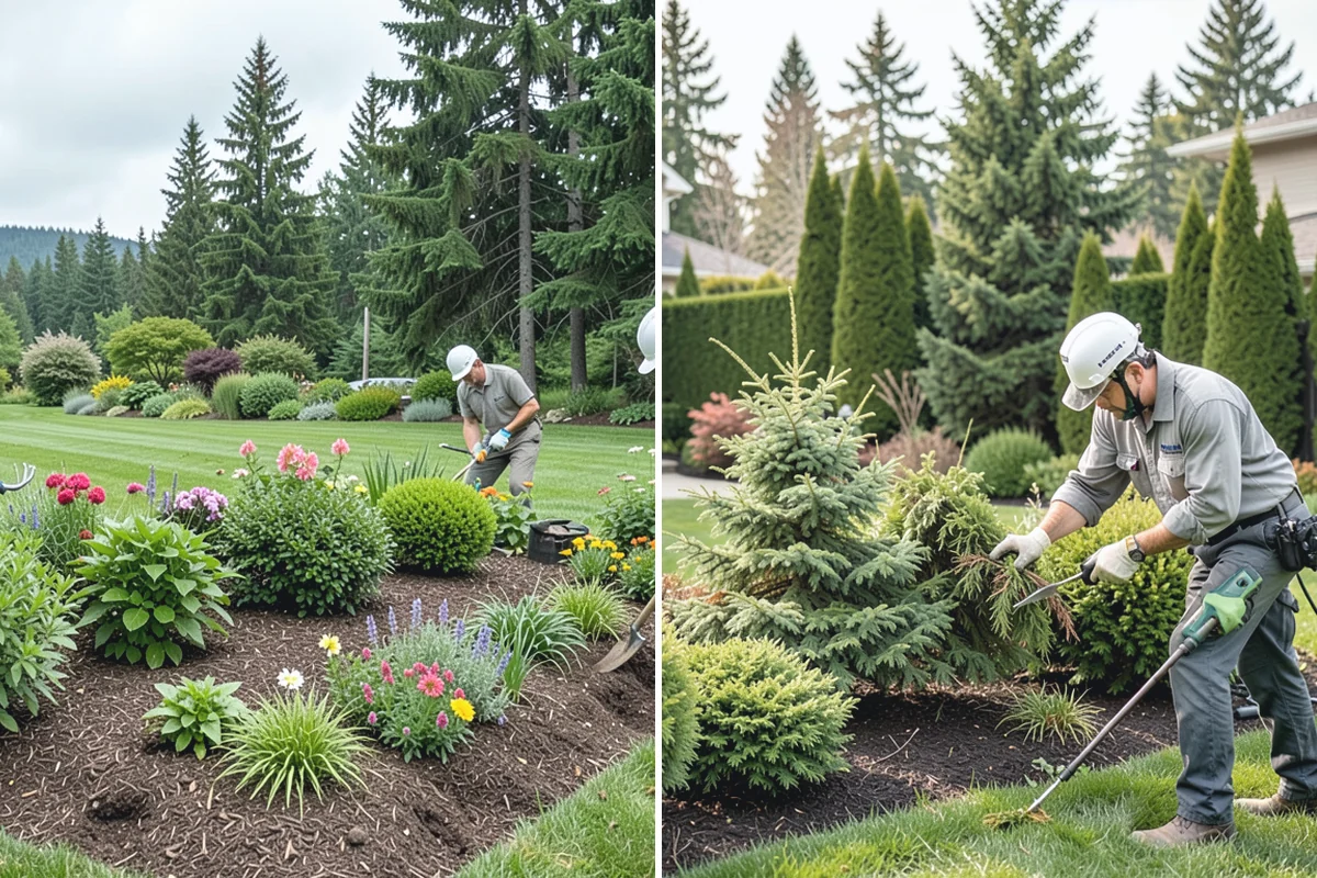 Core Aeration in Granite Falls, Snohomish County, WA - Water the lawn lightly beforehand for clean plug removal