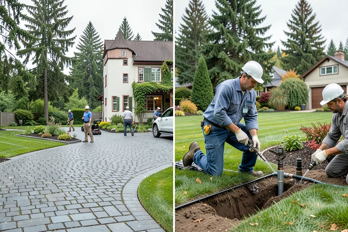Core Aeration in Hunts Point, King County, WA - Water the lawn lightly beforehand for clean plug removal
