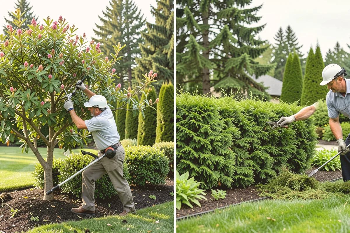 Core Aeration in Langley, Island County, WA - Water the lawn lightly beforehand for clean plug removal
