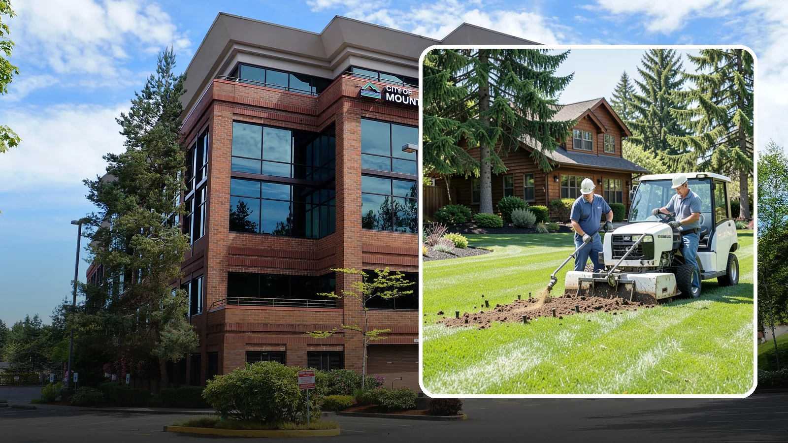 Core Aeration in Mountlake Terrace, Snohomish County, WA - Core (plug) aeration that pulls soil plugs for the deepest relief from compaction and thatch.
