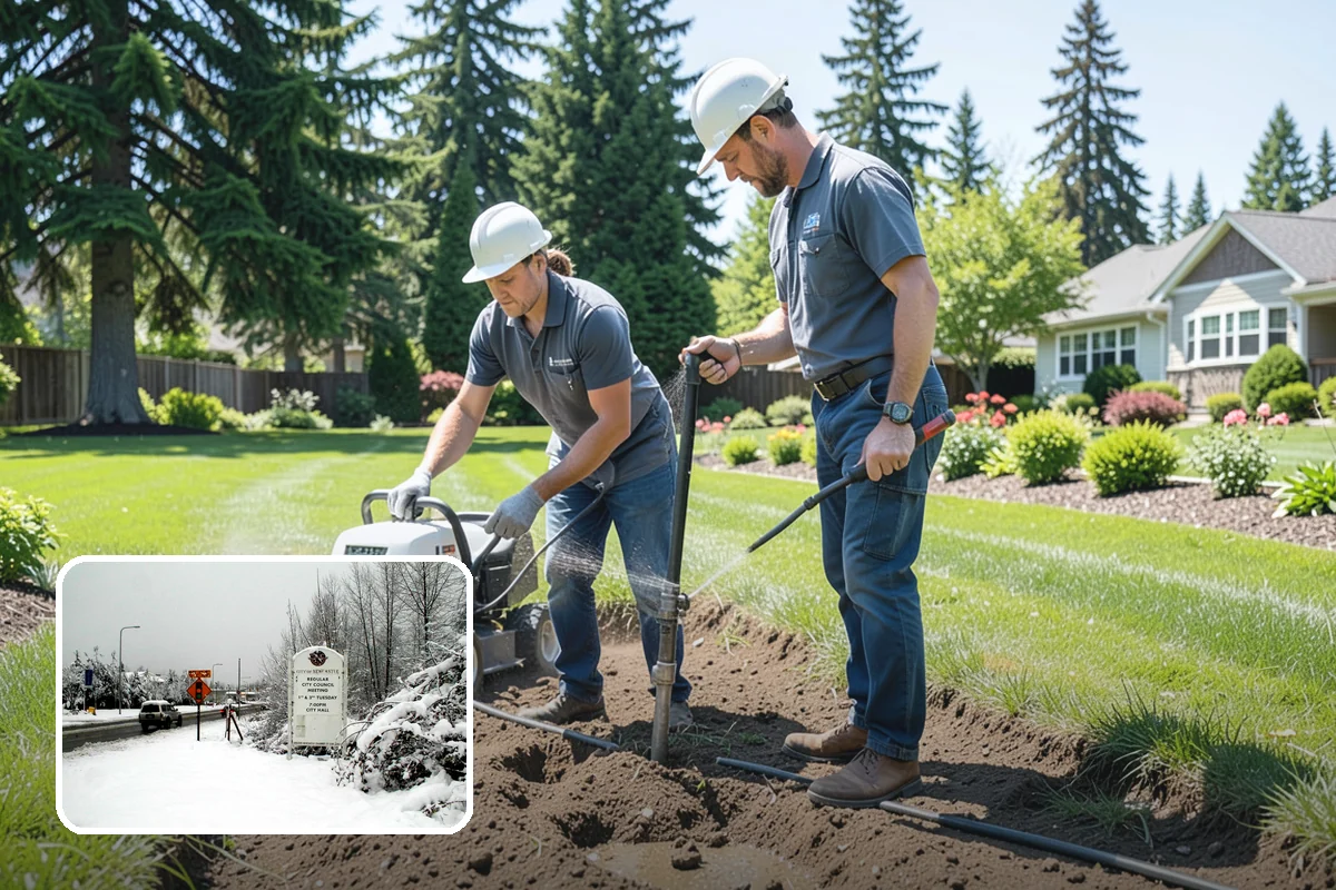 Core Aeration in Newcastle, King County, WA - Deepest relief from compaction