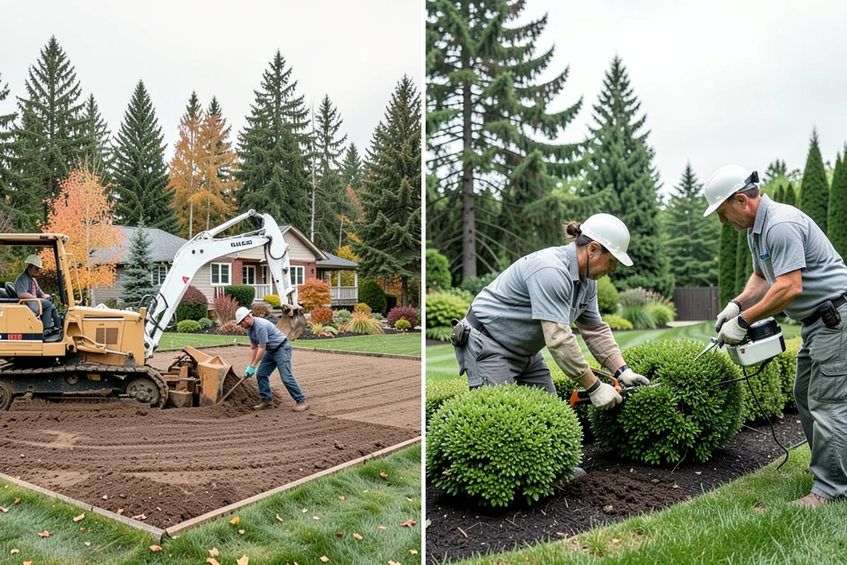 Core Aeration in Seattle, King County, WA - Water the lawn lightly beforehand for clean plug removal