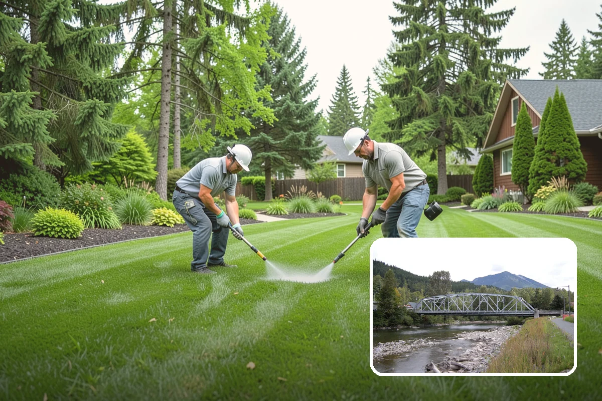 Core Aeration in Skykomish, King County, WA - Deepest relief from compaction