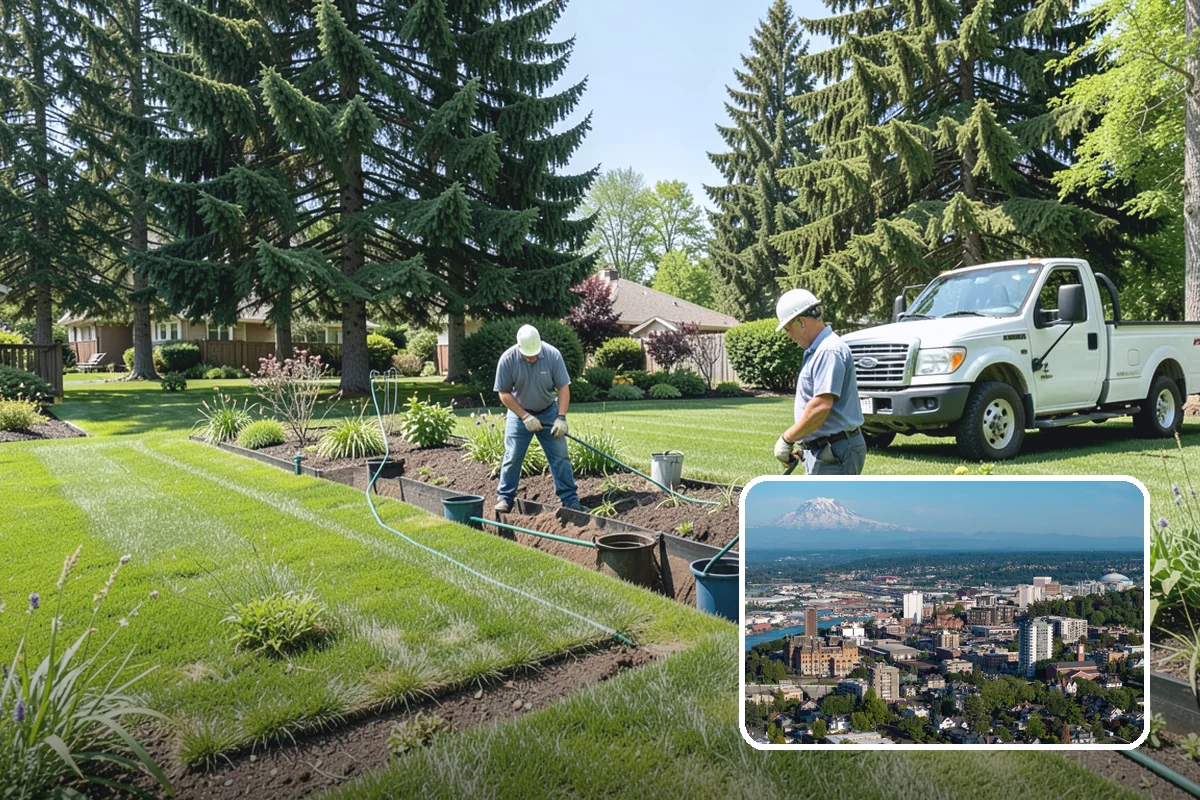 Core Aeration in Tacoma, Pierce County, WA - Deepest relief from compaction