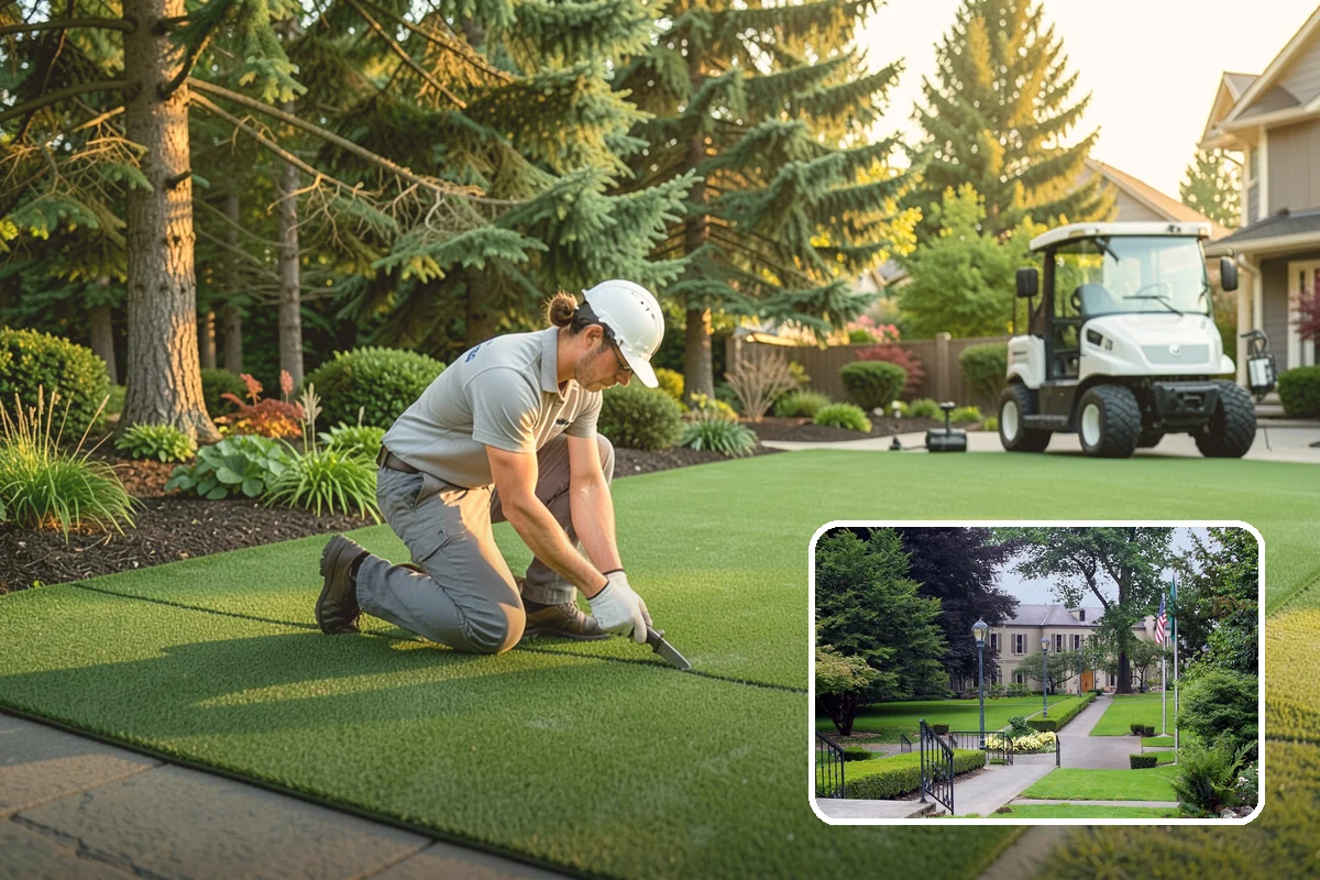 Core Aeration in Woodinville, King County, WA - Deepest relief from compaction