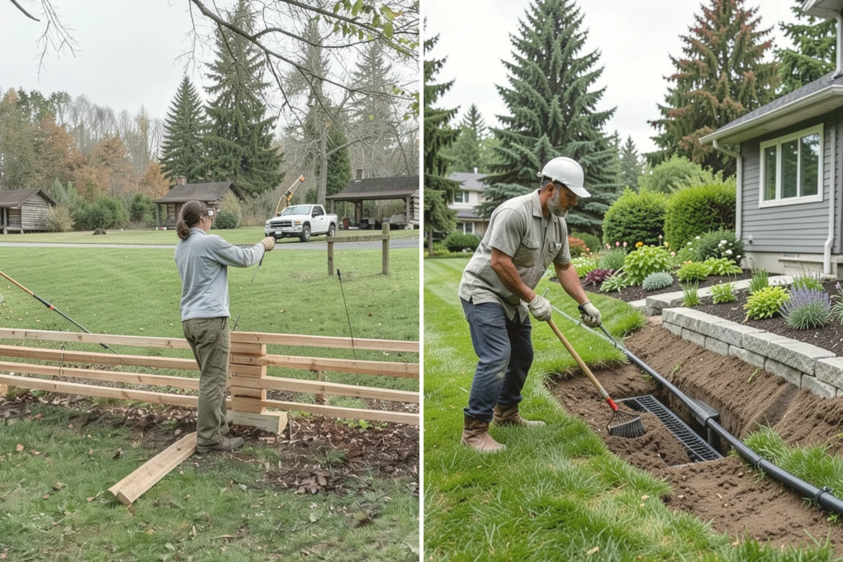 Core Aeration in Yarrow Point, King County, WA - Water the lawn lightly beforehand for clean plug removal