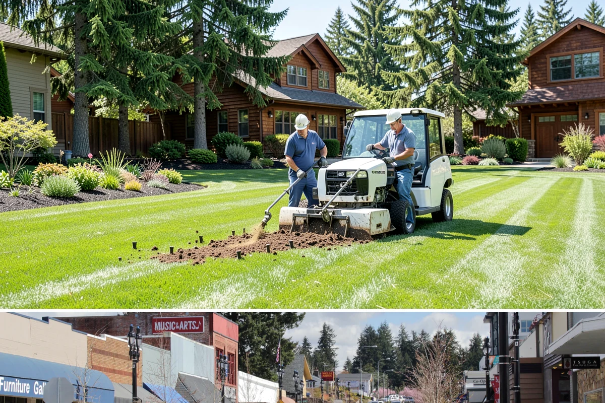 Crabgrass Control in Bothell, King County, WA - Pre-emergent in early spring as soils warm