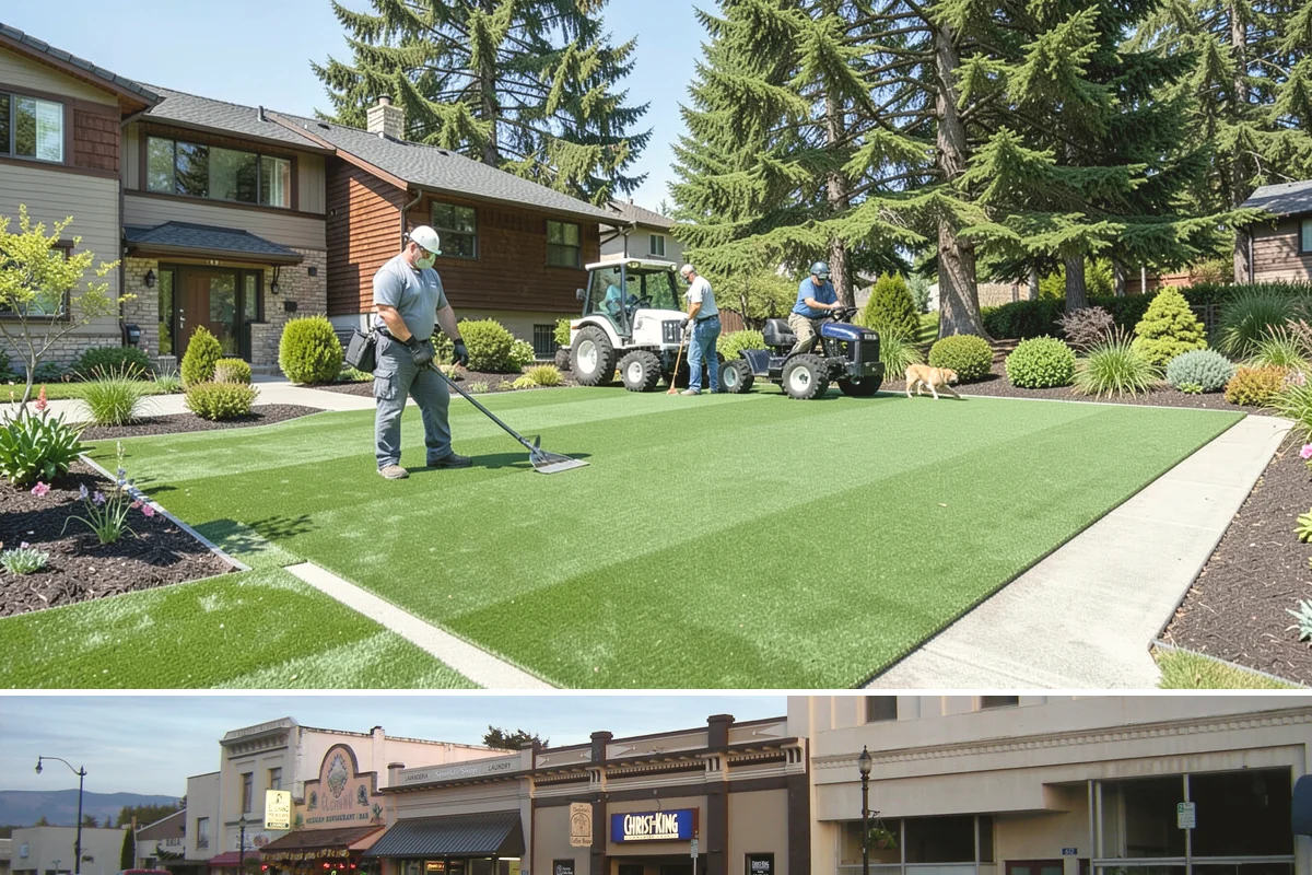 Crabgrass Control in Burlington, Skagit County, WA - Pre-emergent in early spring as soils warm
