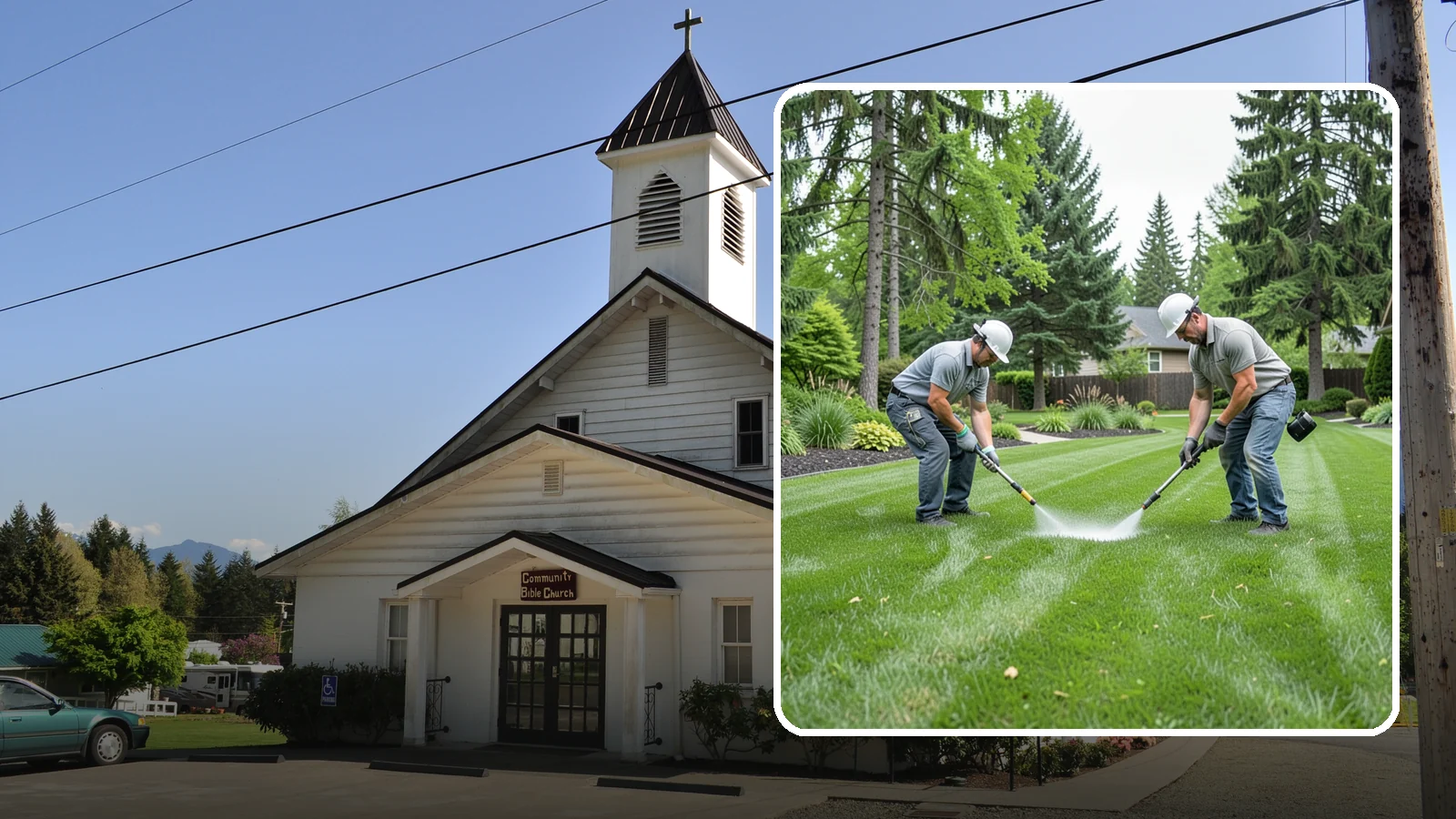 Crabgrass Control in Concrete, Skagit County, WA - Pre-emergent and targeted control that stops crabgrass before it takes over your lawn.