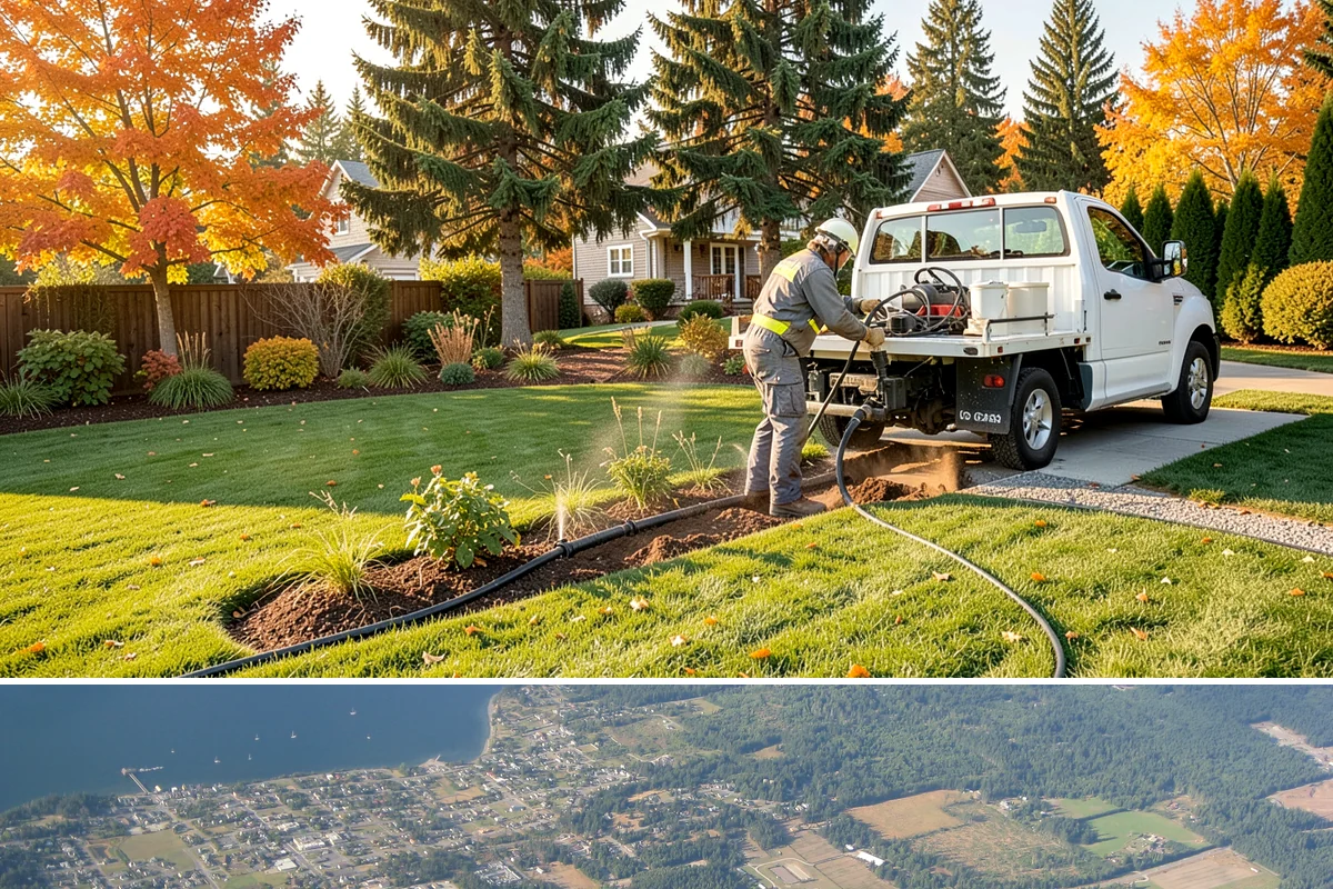 Crabgrass Control in Coupeville, Island County, WA - Pre-emergent in early spring as soils warm
